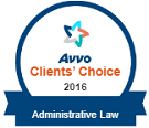 Avvo | Clients' Choice | 2016 | Administrative Law